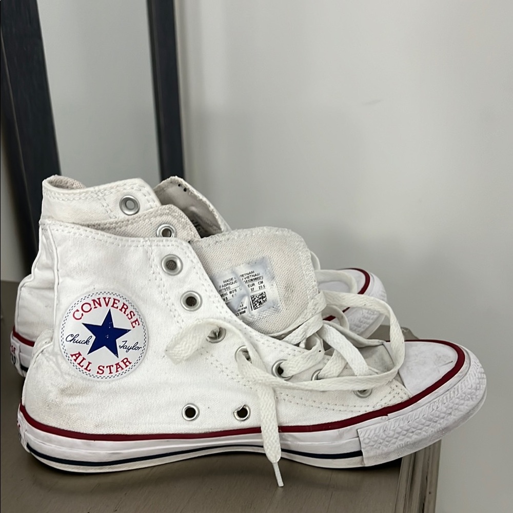 Converse All Star White High-Top Sneakers womens